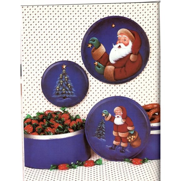 Keepsake Tins Volume One Vintage Decorative Painting Patterns for Tins 1994 - Picture 4 of 6